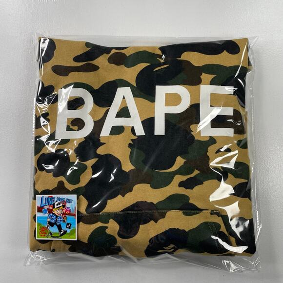 BAPE 1st Camo Pullover Hoodie Size M - Picture 7 of 7
